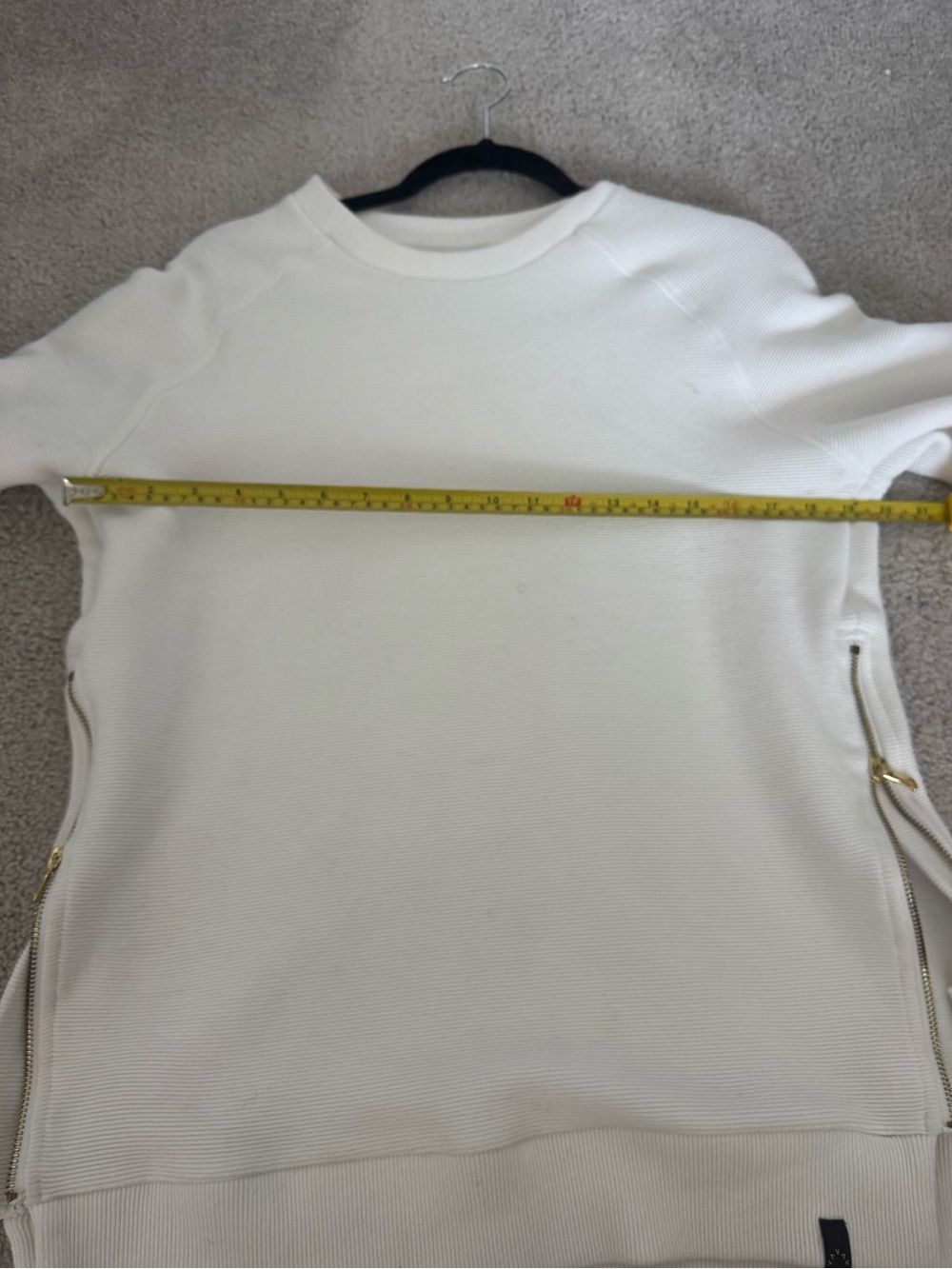 Varley Manning Sweatshirt White Small - Picture 2 of 9